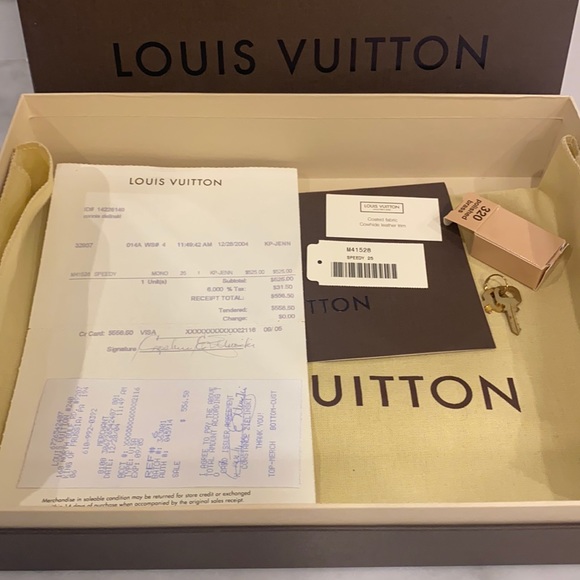 ❌SOLD❌ AUTHENTIC Louis Vuitton LV Monogram Canvas Speedy 25 Handbag Bag Vintage - Picture 15 of 16
